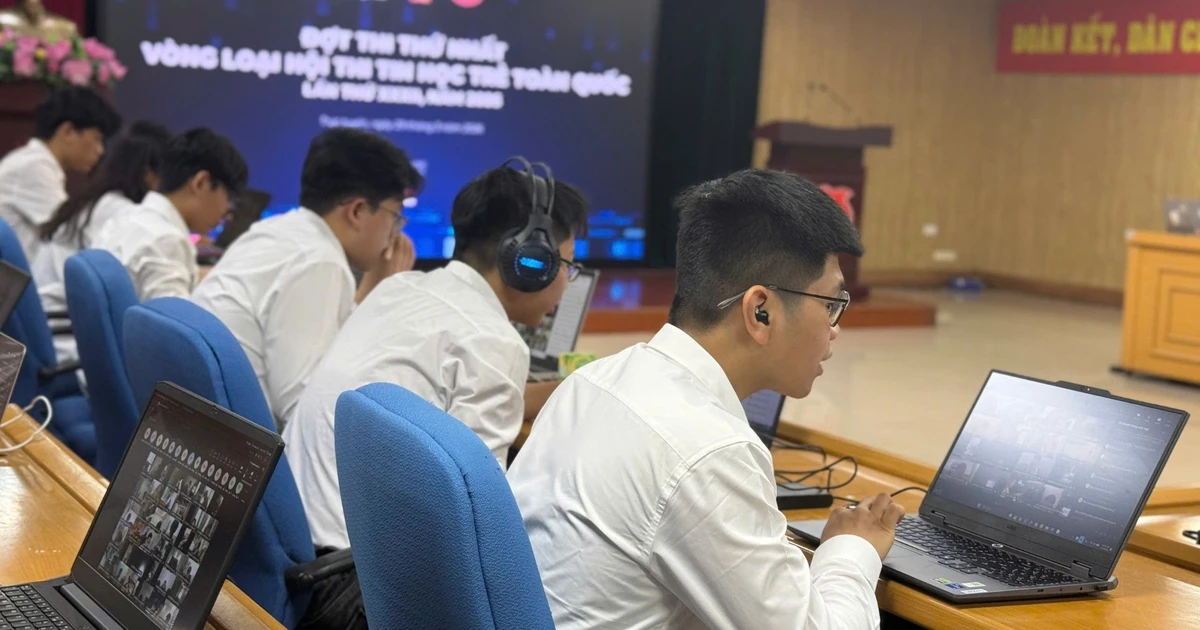 Sôi nổi vòng loại trực tuyến thi Tin học trẻ toàn quốc