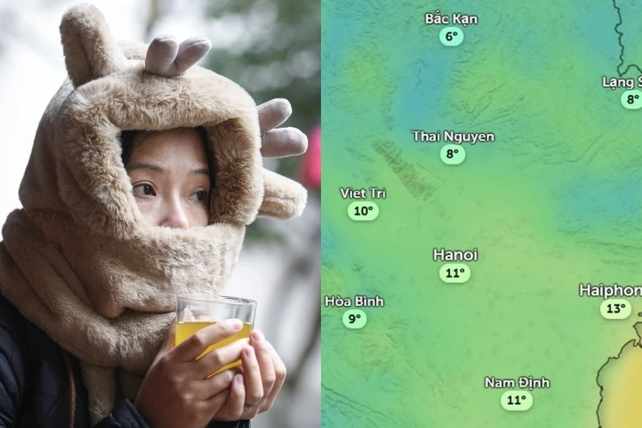 Hôm nào Hà Nội có thể giảm nhiệt xuống còn 10 độ C?