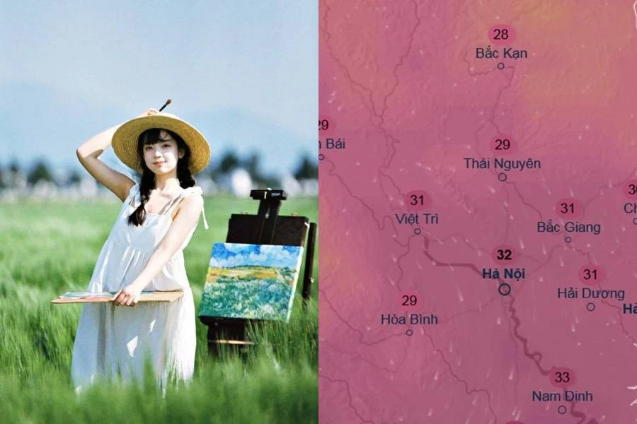 Dự báo Hà Nội sắp giảm nhiệt đáng kể khi gió Đông Bắc về