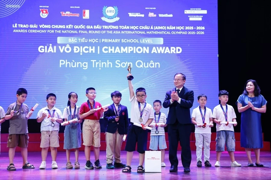 AIMO 2026: Khoảnh khắc rực rỡ gọi tên 9 nhà Vô địch Quốc gia