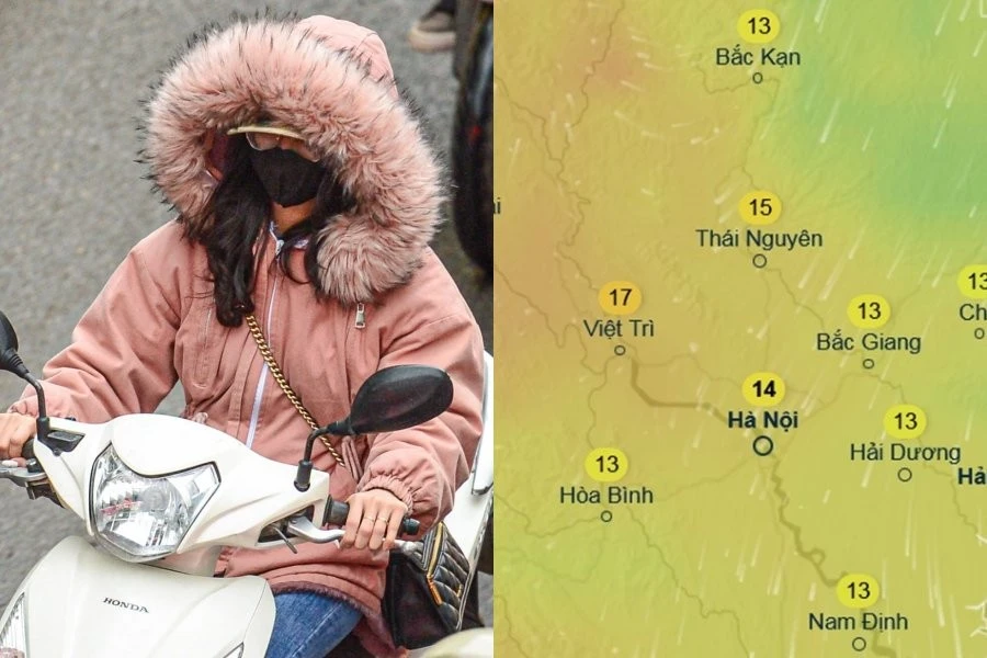 Hà Nội sắp rét đậm, dự báo nhiệt độ xuống ngưỡng 12 - 14 độ C