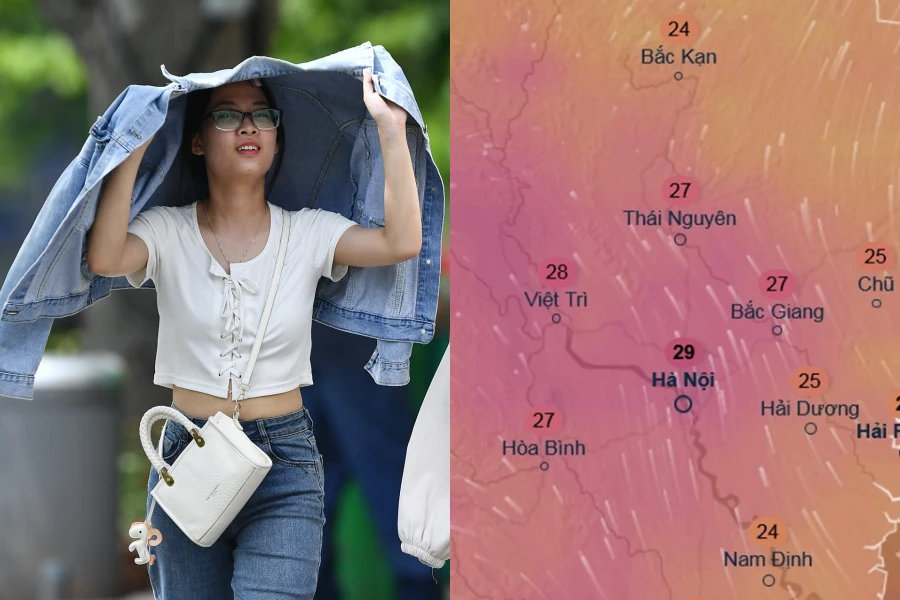 Hà Nội thoát ngưỡng rét đậm, dự báo tăng nhiệt lên gần 30 độ C