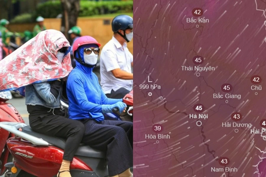 Dự báo Hà Nội chạm ngưỡng cảm nhận 45 độ C trong tuần tới, cần lưu ý điều gì?