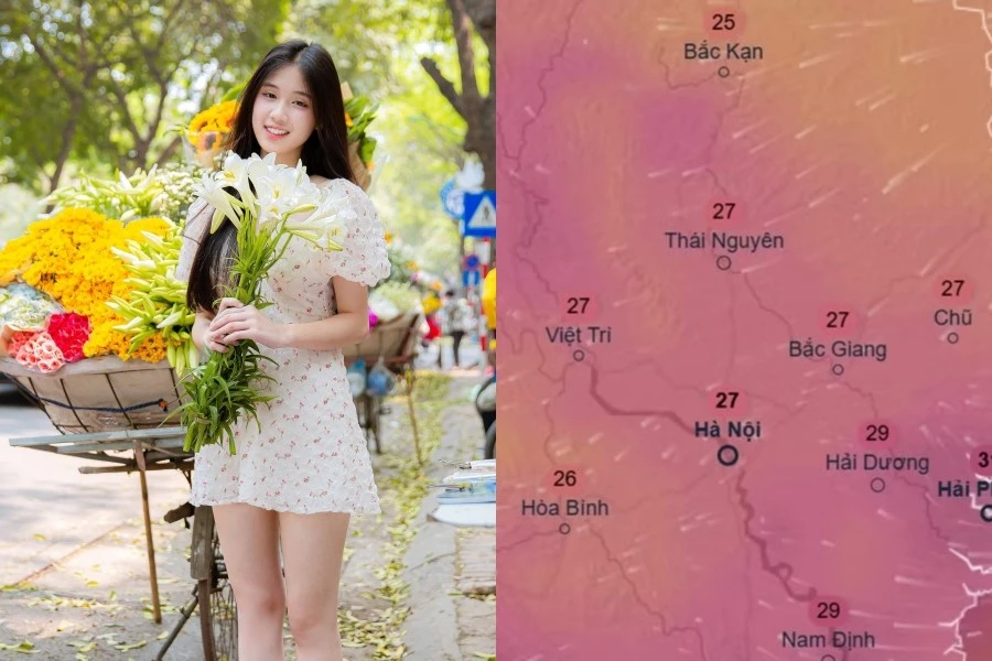 Gió Đông Bắc về khiến Hà Nội giảm nhiệt đáng kể, nhiệt độ xuống dưới 30 độ C?