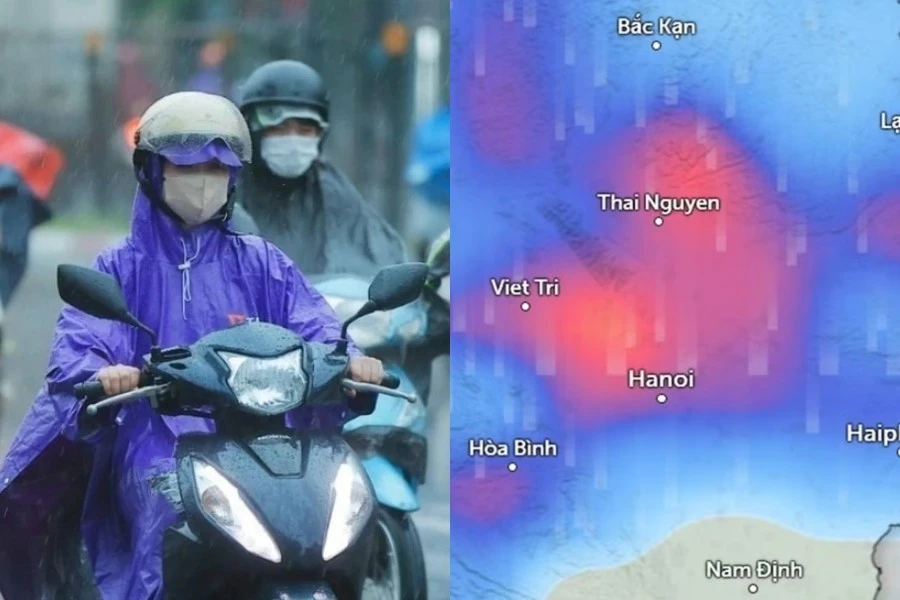 Hà Nội đón không khí lạnh về, thời tiết ngày 23/4 dịu mát rõ rệt