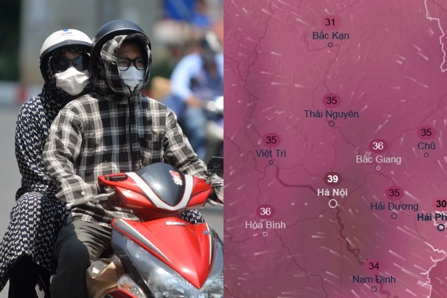 Dự báo Hà Nội sắp có ngày nắng nóng cảm nhận đến 39 độ C