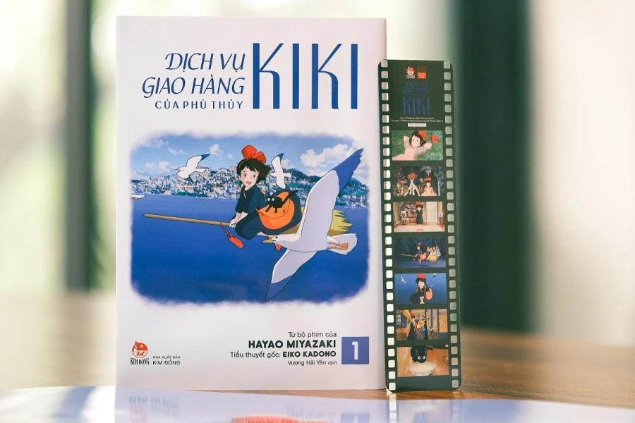 Siêu phẩm Ghibli "Dịch vụ giao hàng của phù thủy Kiki" ra mắt độc giả Việt