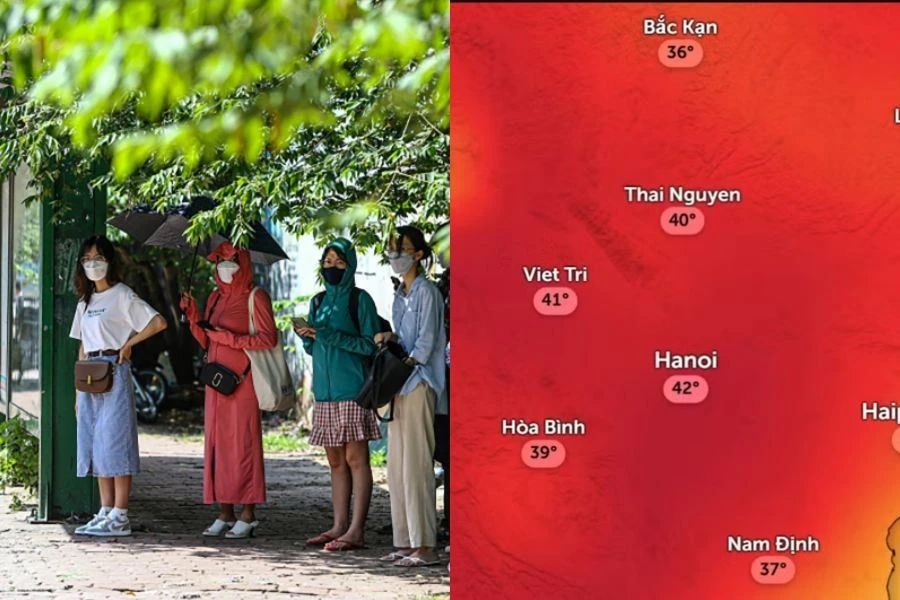 Hà Nội đã bước vào những ngày nắng nóng nhưng còn lâu mới tới Hè?
