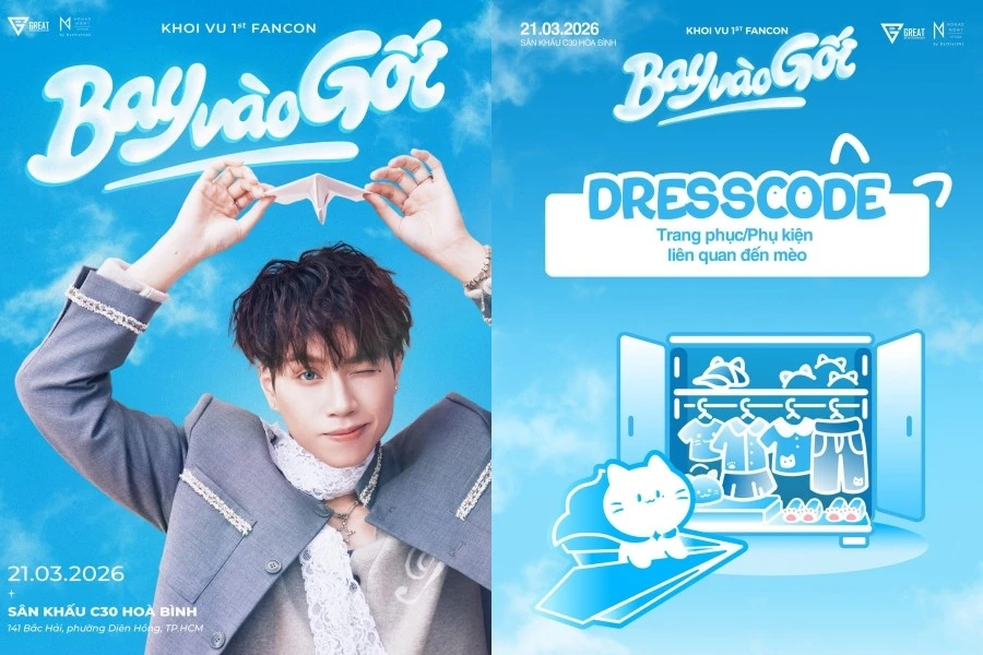 Fancon đầu tiên của KHOI VU chính là vũ trụ mê mèo, vé bán sạch trong 7 phút