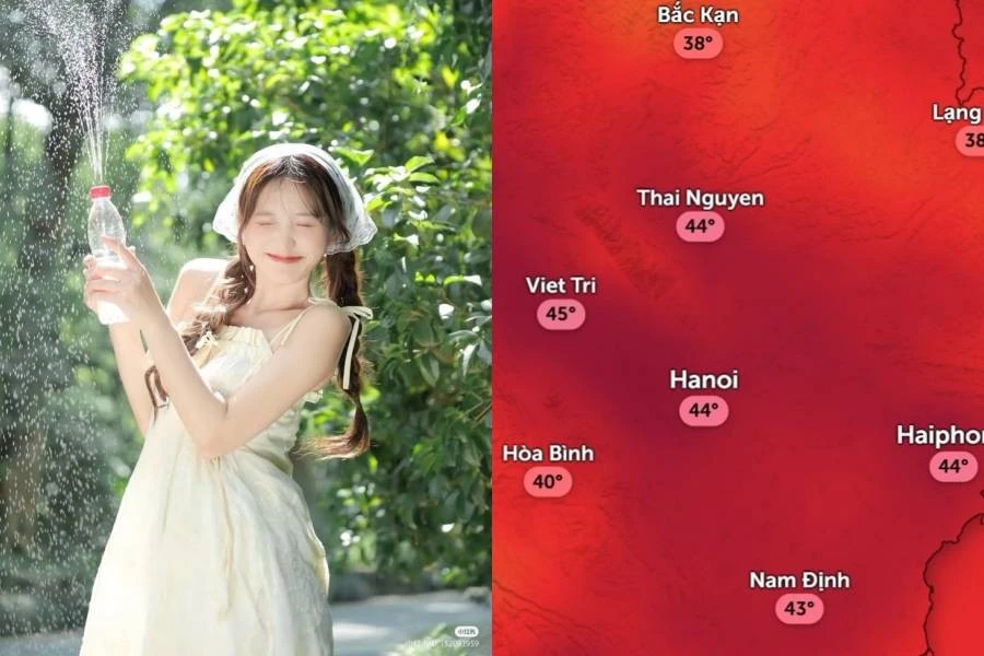 Hà Nội còn nắng nóng tới ngày 15/6, sau đó có mưa giải nhiệt