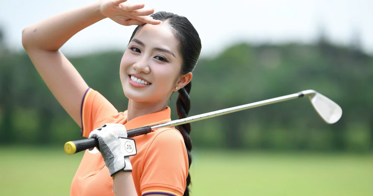 Hoa hậu và dàn người đẹp khai gậy, đổ bộ giải Golf Non sông một dải 2026