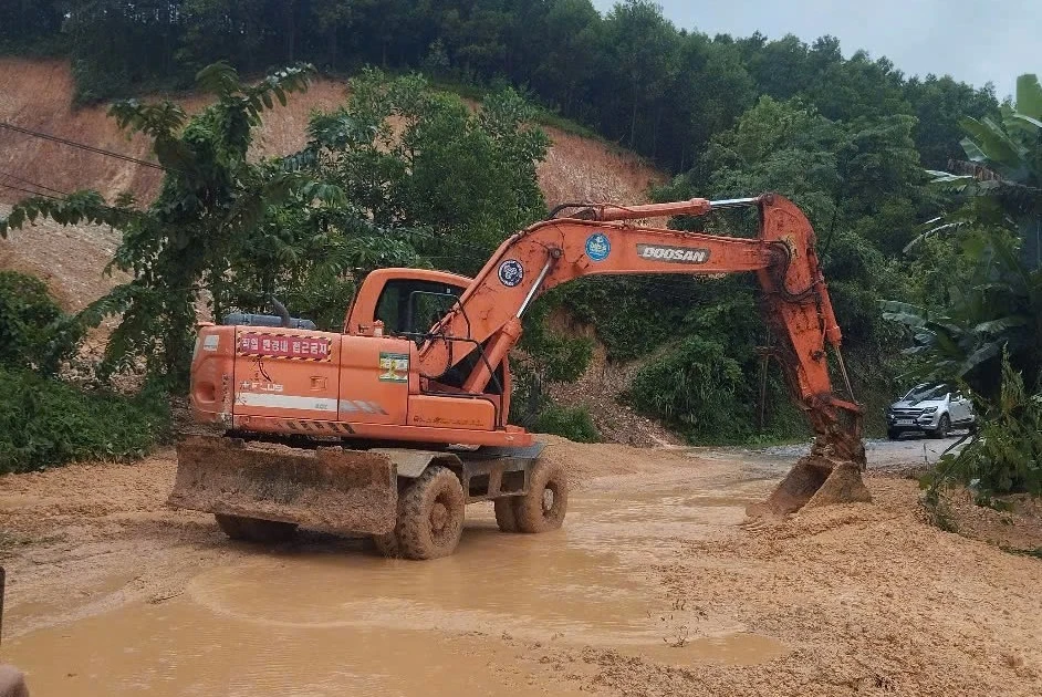 Thái Nguyên tập trung khắc phục hậu quả mưa lũ