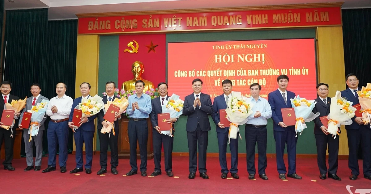 Thái Nguyên điều động, luân chuyển nhiều lãnh đạo tỉnh và các phường, xã