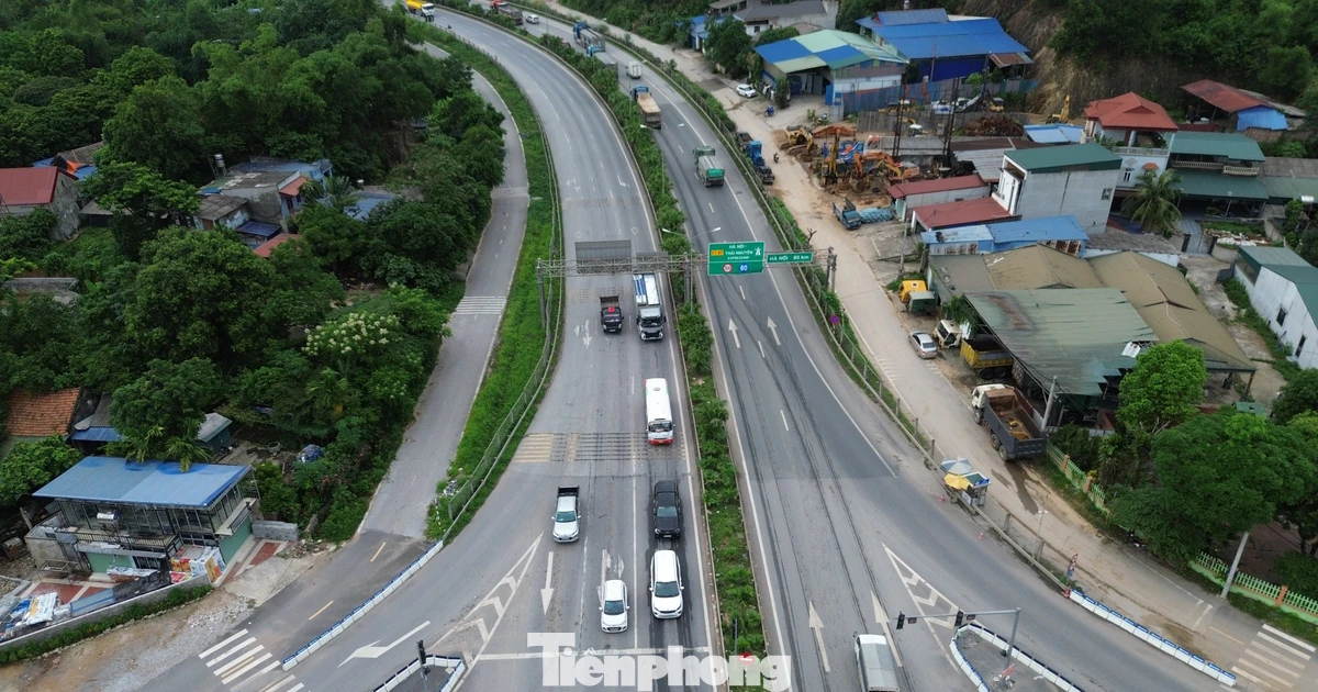 Hiện trạng cao tốc Hà Nội - Thái Nguyên trước khi 'lên đời'