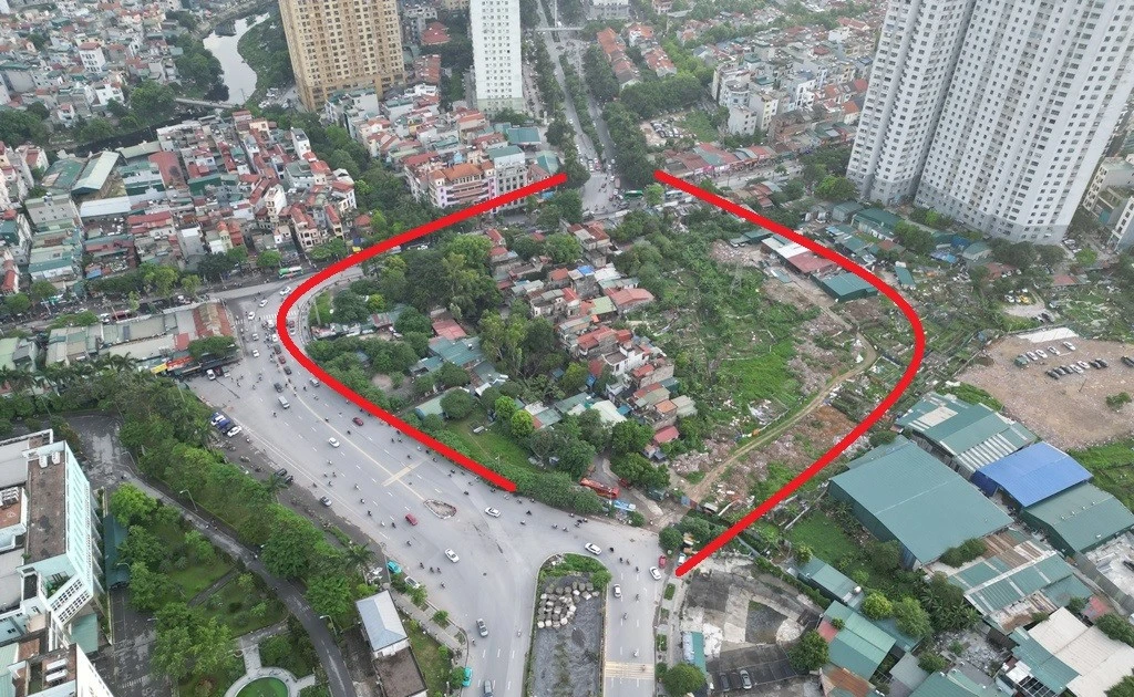 Hà Nội lấy ý kiến phương án bồi thường, tái định cư khu vực làm cầu vượt đường 70