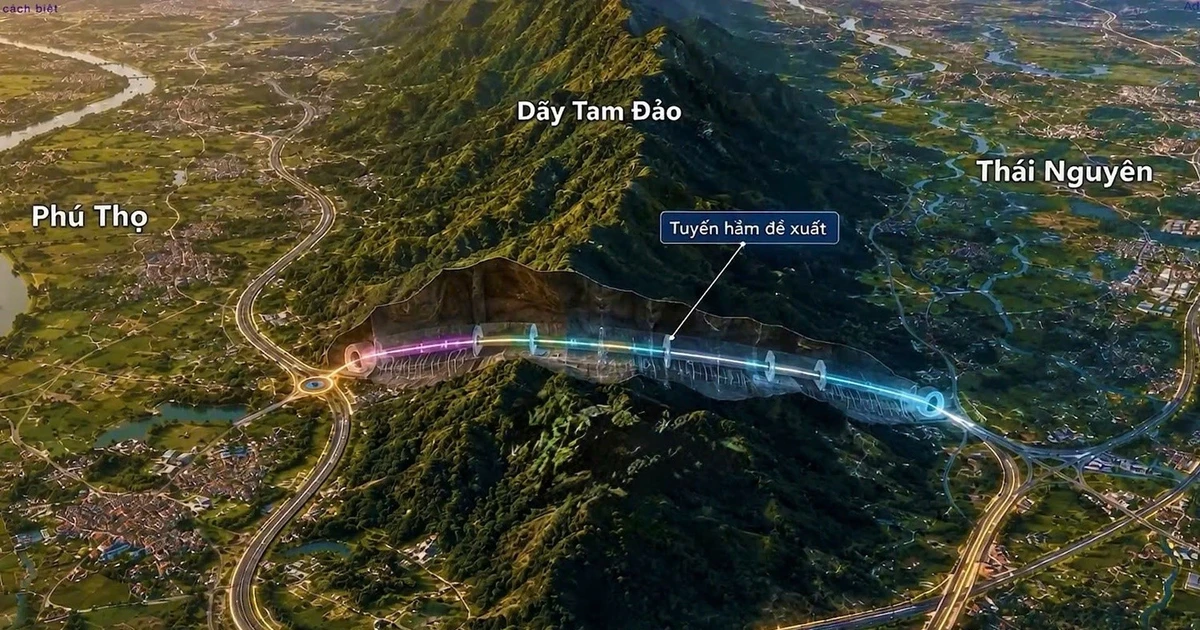 Thống nhất làm đường hầm Tam Đảo trị giá gần 5.800 tỷ đồng