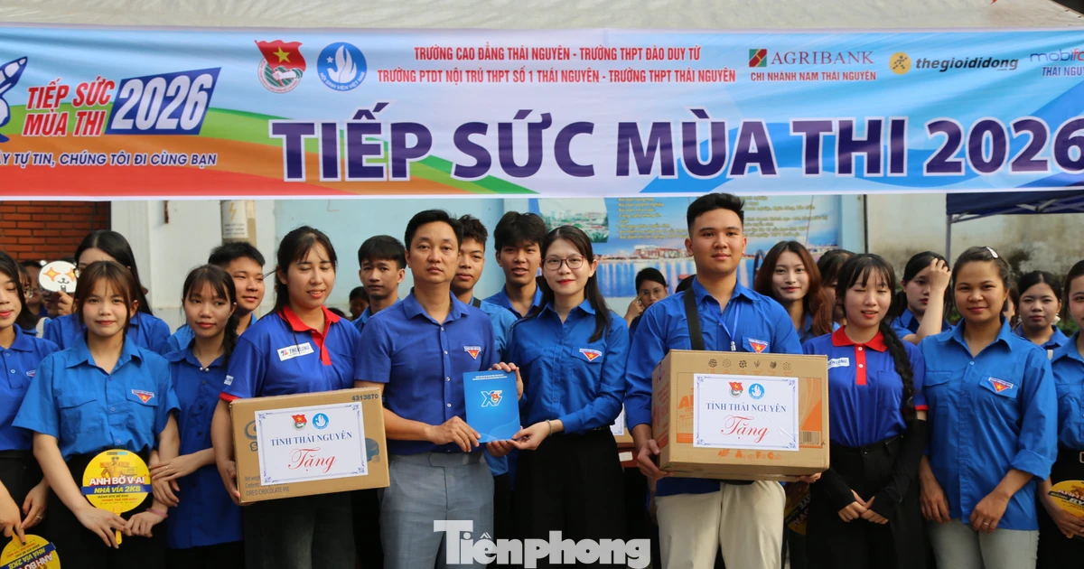 Thái Nguyên huy động hàng nghìn tình nguyện viên tiếp sức mùa thi