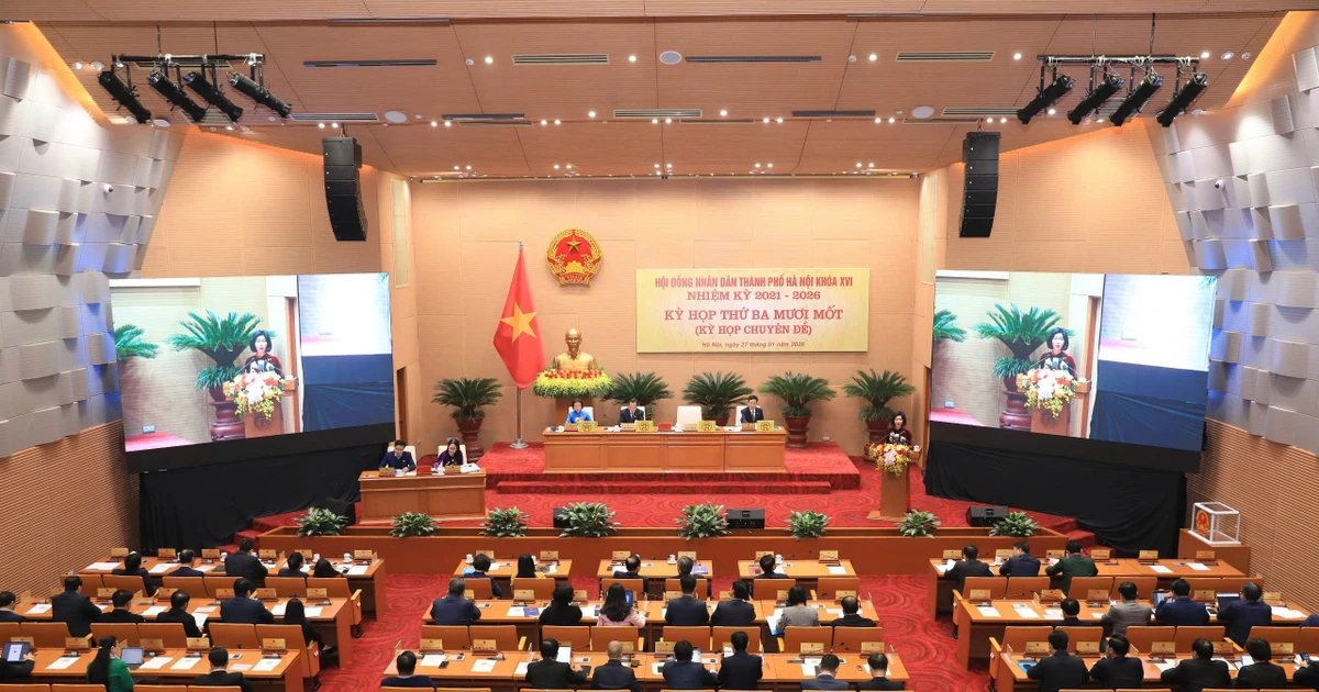 Khai mạc kỳ họp HĐND TP Hà Nội: Bầu Chủ tịch và các chức danh lãnh đạo thành phố