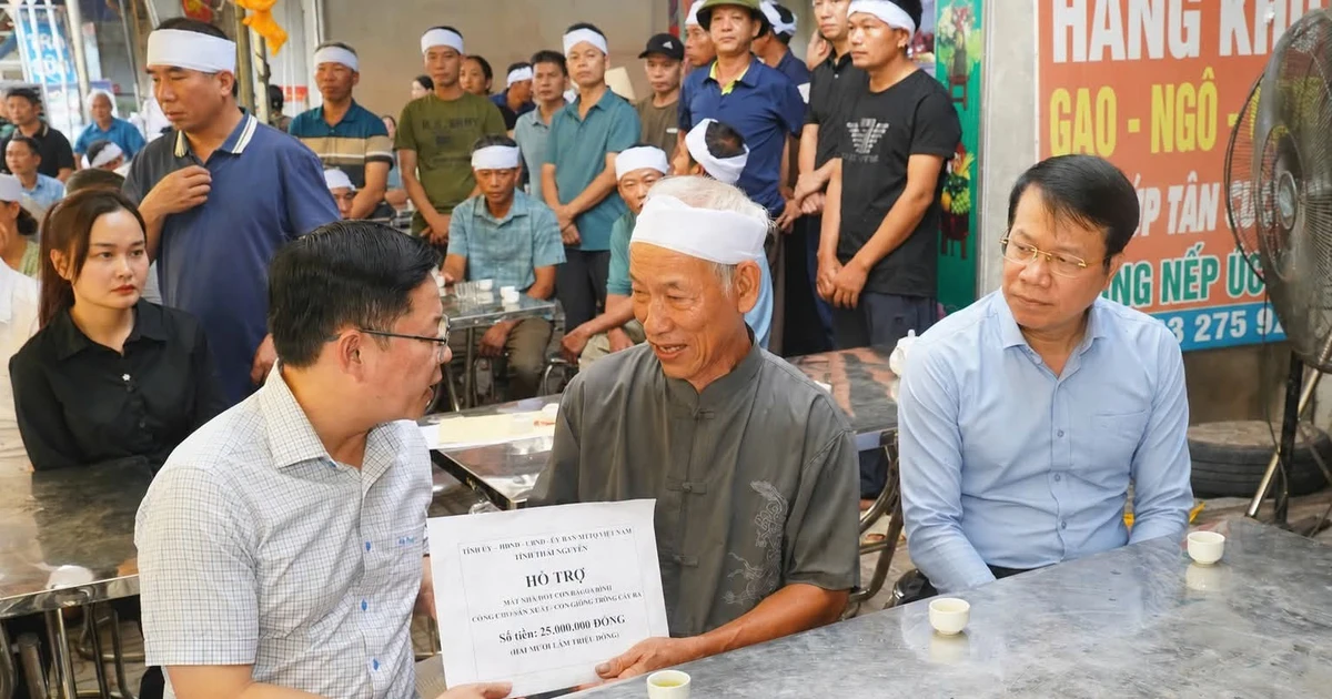 Lãnh đạo tỉnh Thái Nguyên thăm hỏi các gia đình trong vụ lật xe khách trên cao tốc
