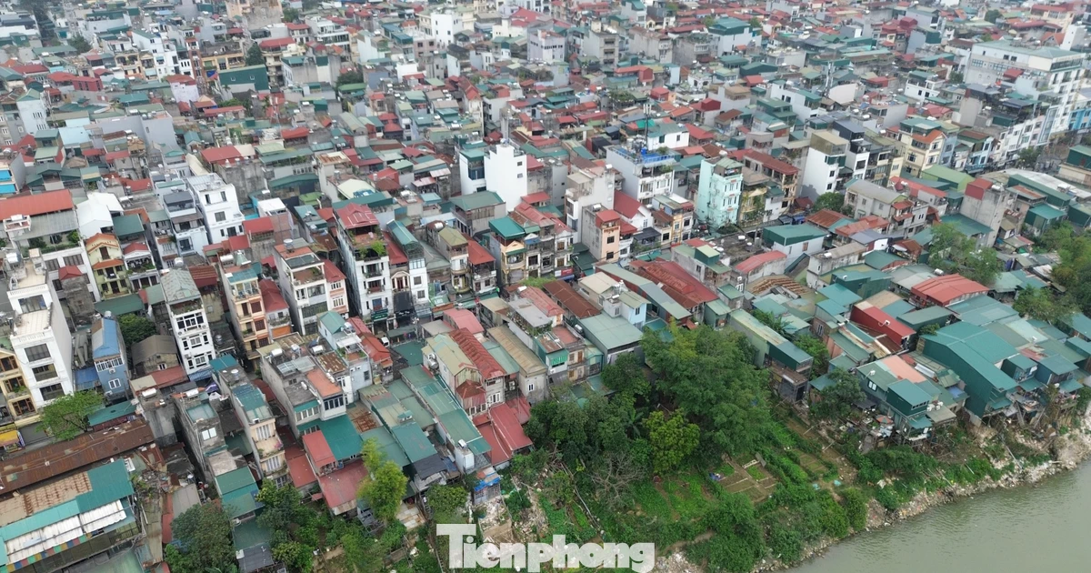 Cận cảnh các khu dân cư bị tạm dừng cấp phép xây dựng trong khu vực Trục đại lộ cảnh quan sông Hồng