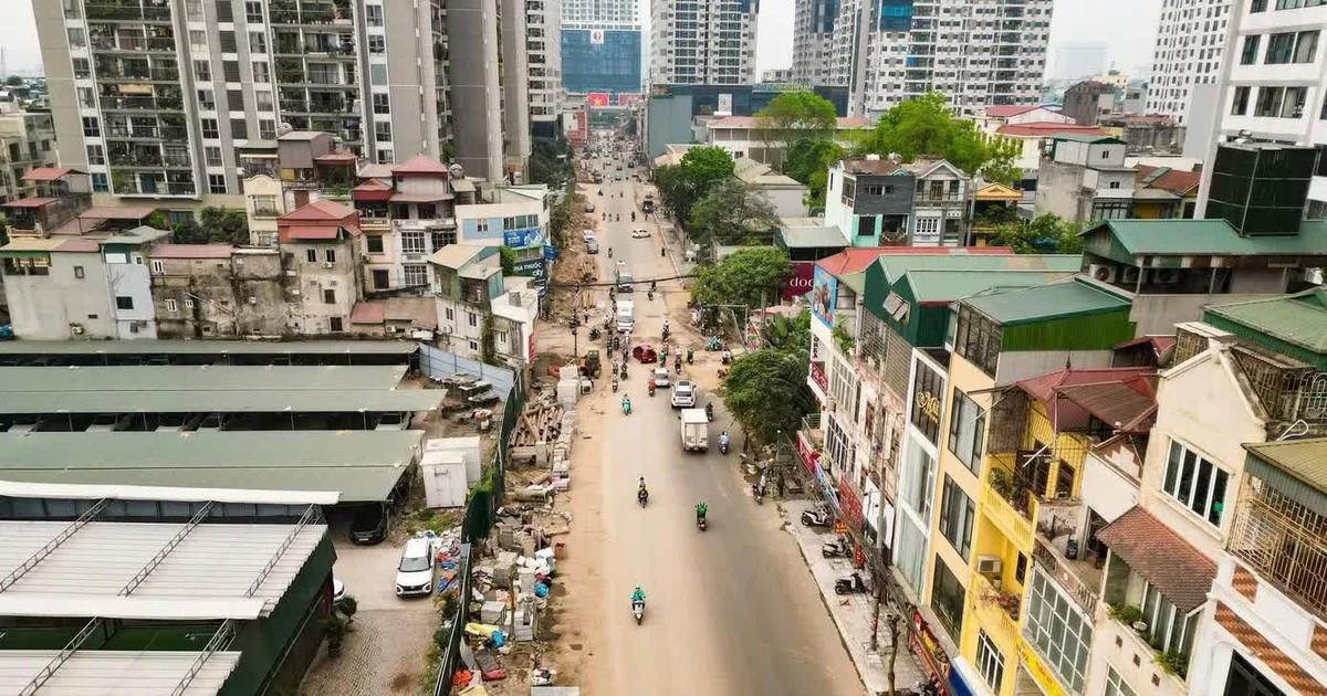 Hà Nội: 'Chốt' thời gian hoàn thành thi công đường Nguyễn Tuân