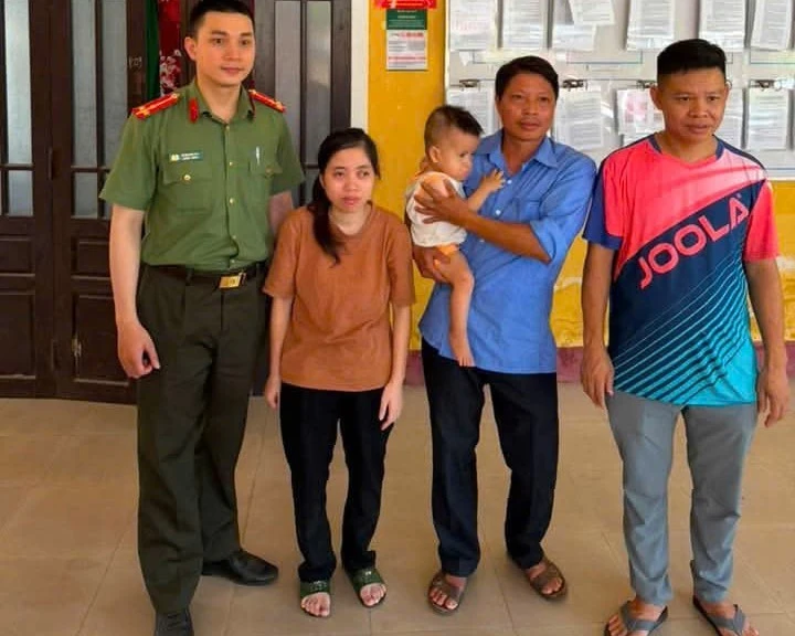 Hai mẹ con "mất tích" được tìm thấy ở Huế