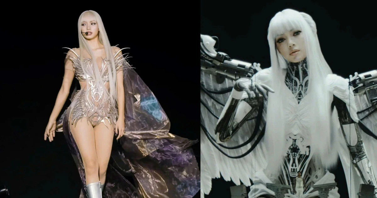 Lisa BLACKPINK hóa thiên thần tại Coachella 2026, đẹp vô thực "phá đảo" cõi mạng