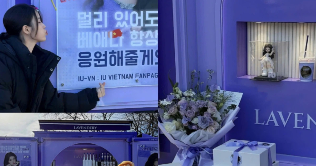 "Vén rèm cánh gà" sau xe cà phê fan Việt gửi IU: Từ "thở dốc" đến "thở phào"