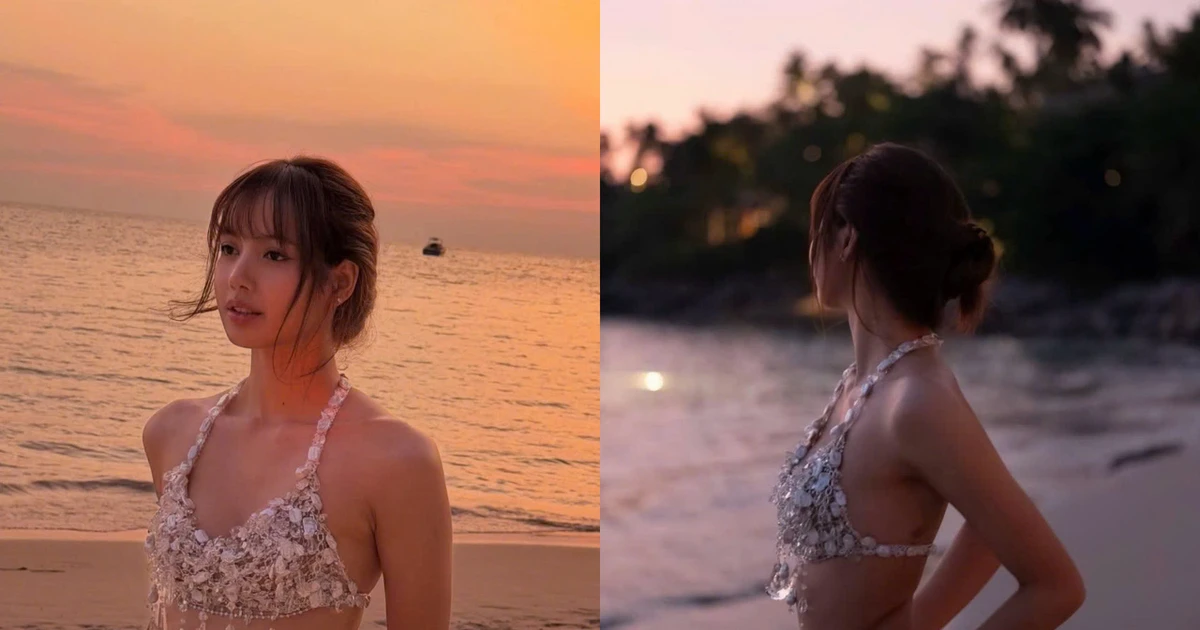 Lisa đón sinh nhật bên bờ biển: Đẹp tựa nữ thần, lập thành tích mới ở tuổi 29