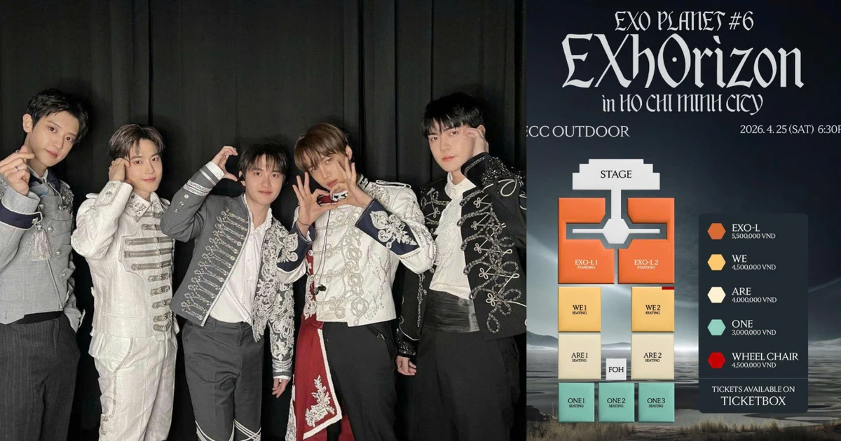 Chê seat map và quyền lợi keo kiệt, fan EXO vẫn "quét sạch" vé concert tại TP.HCM