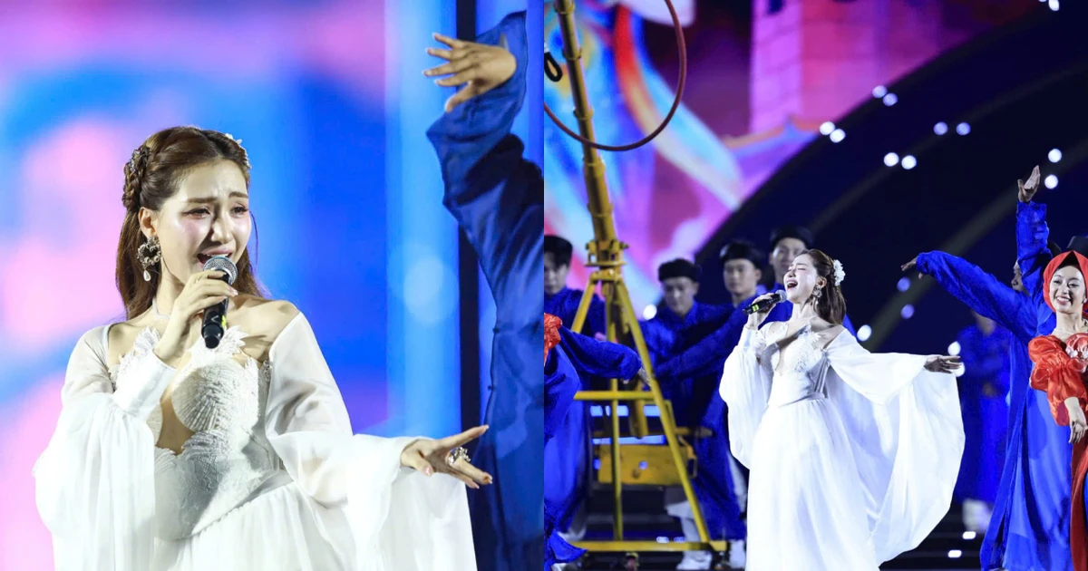Hòa Minzy hòa giọng cùng 20.000 khán giả, đu dây mạo hiểm tại Concert Thanh Xuân