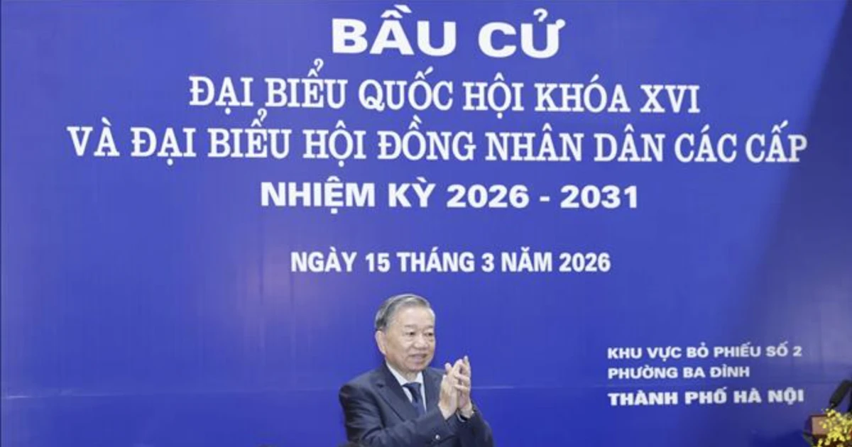 Bài viết của Tổng Bí thư Tô Lâm: Ngày hội non sông và trọng trách trước Nhân dân