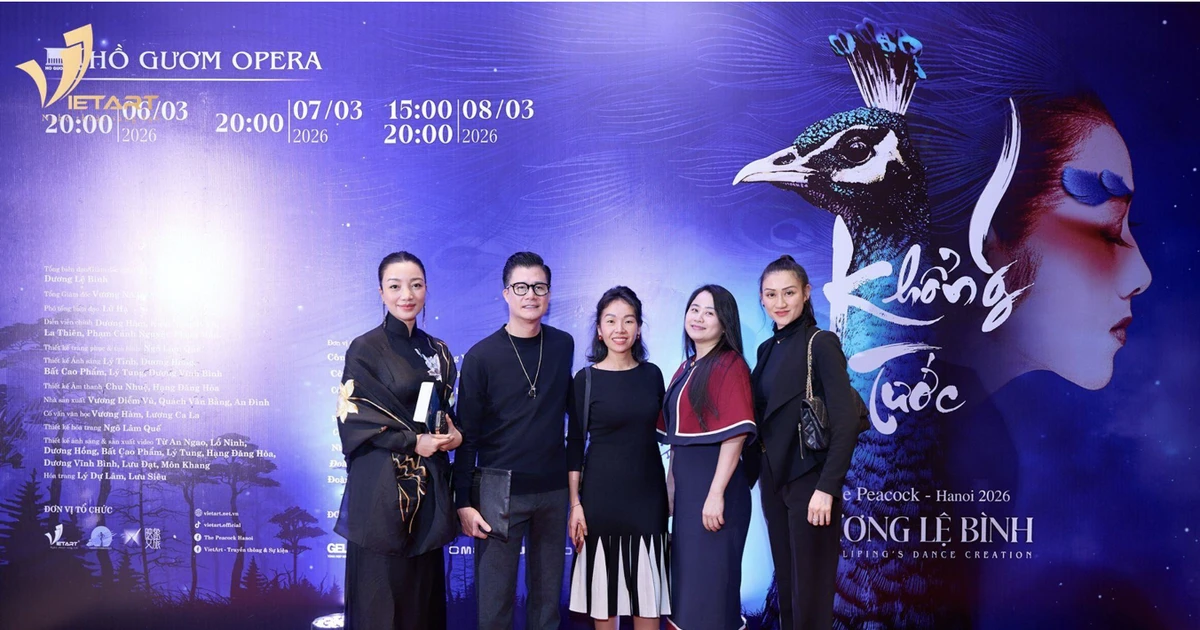 VIETART quy tụ dàn sao hàng đầu tại vở vũ kịch “Khổng Tước – The Peacock Hanoi 2026”