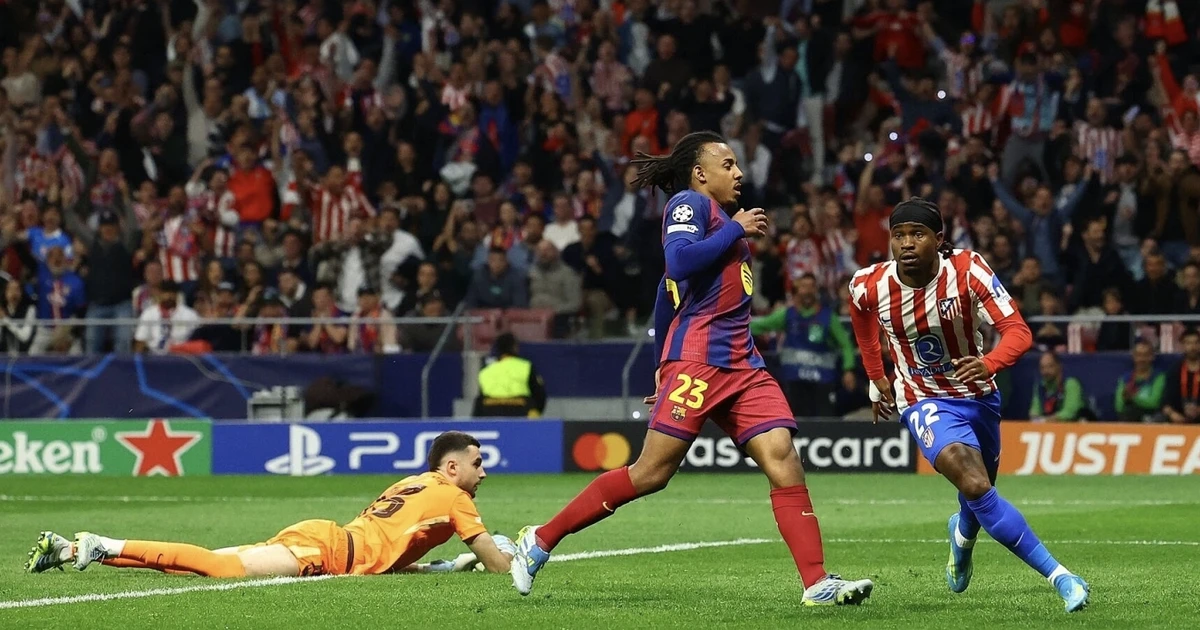 Barcelona bị Atletico Madrid loại khỏi Champions League
