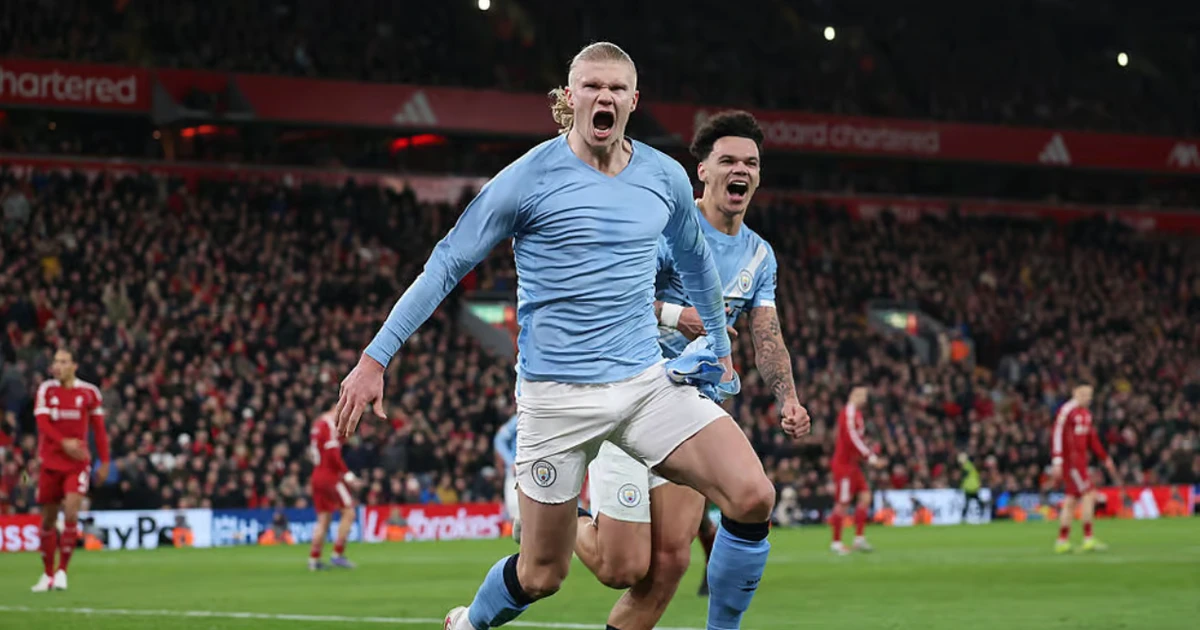 HIGHLIGHTS: Erling Haaland ghi bàn phút bù giờ, Man City ngược dòng trước Liverpool