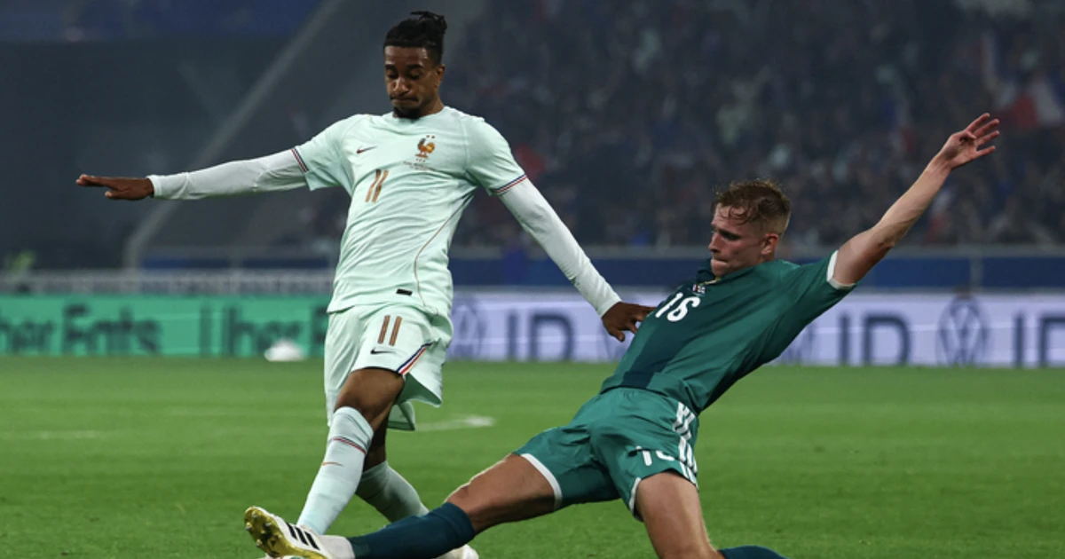 Olise lập hat-trick, Pháp đánh bại Bắc Ireland trước thềm World Cup