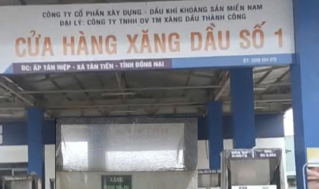 Cây xăng bị tố 'làm xiếc' giá bán lẻ