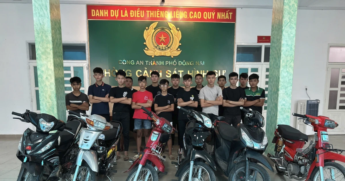 Tóm gọn nhóm 'quái xế' múa dao gây náo loạn trung tâm TP.Đồng Nai