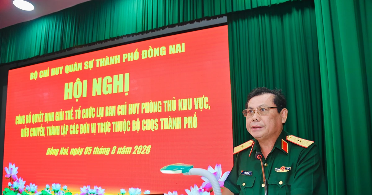 Đồng Nai kiện toàn Ban Chỉ huy Phòng thủ khu vực