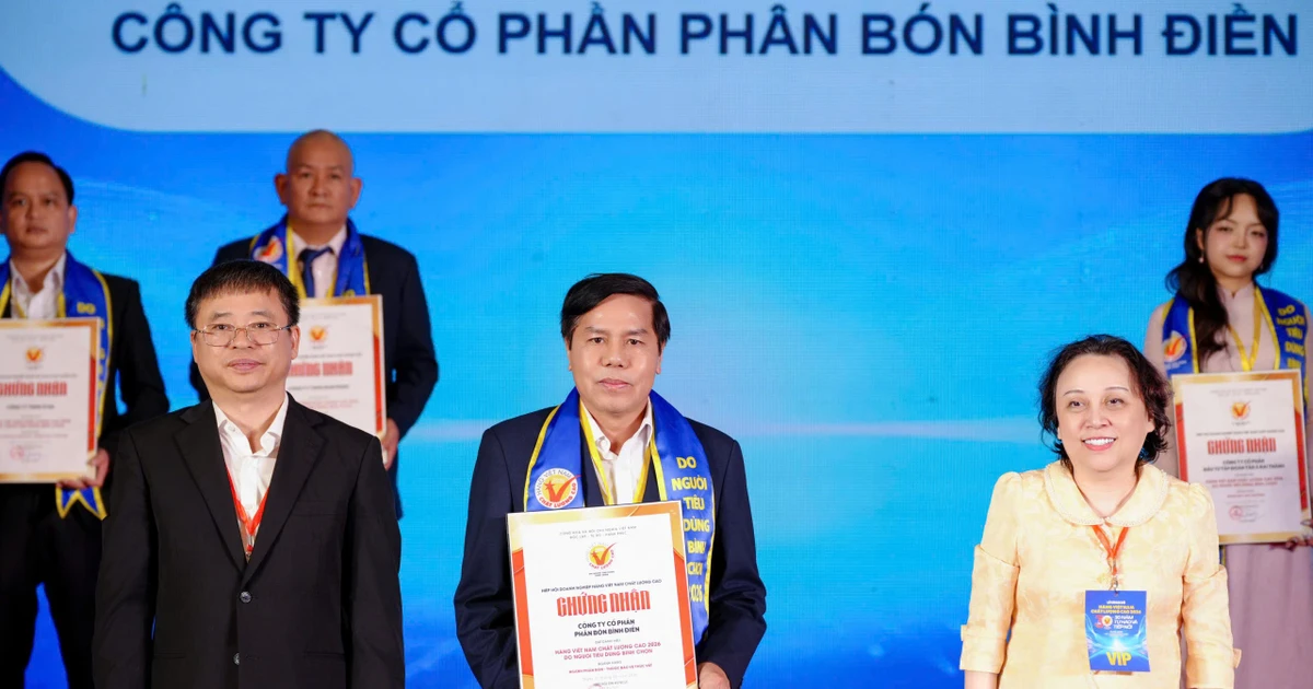 Một doanh nghiệp 22 lần được vinh danh hàng Việt Nam chất lượng cao