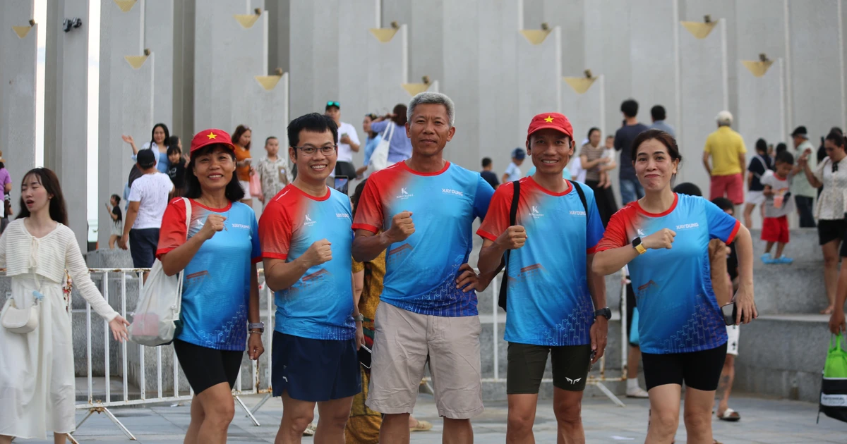 Hơn 4.000 runner tham dự giải chạy tại biển Vũng Tàu