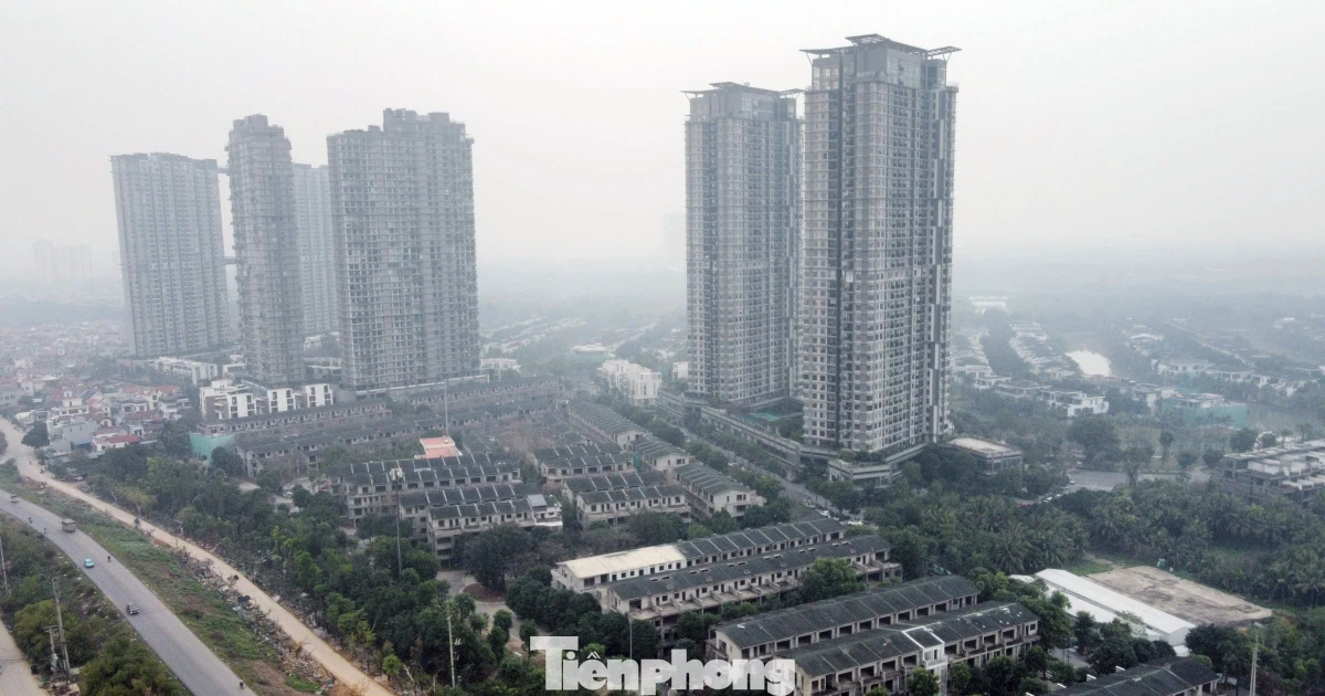 Cảnh bỏ hoang tại dự án biệt thự, liền kề từng ‘xây chui, bán sai’