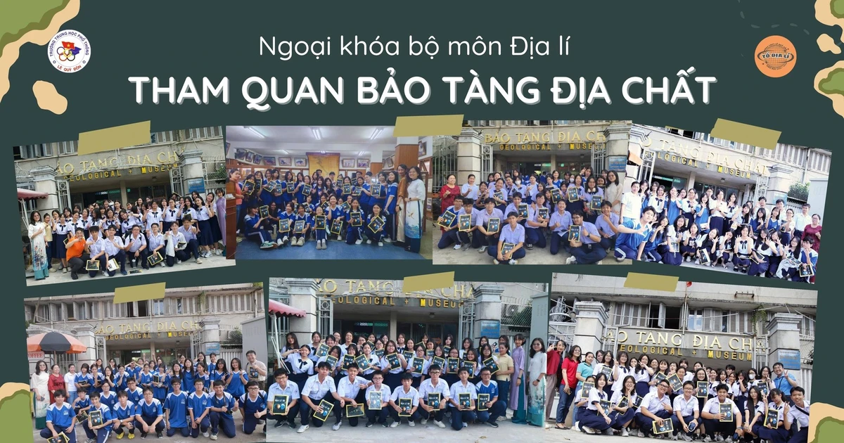 TP.HCM: Teen THPT Lê Quý Đôn hào hứng với hoạt động ngoại khóa của môn Địa lí