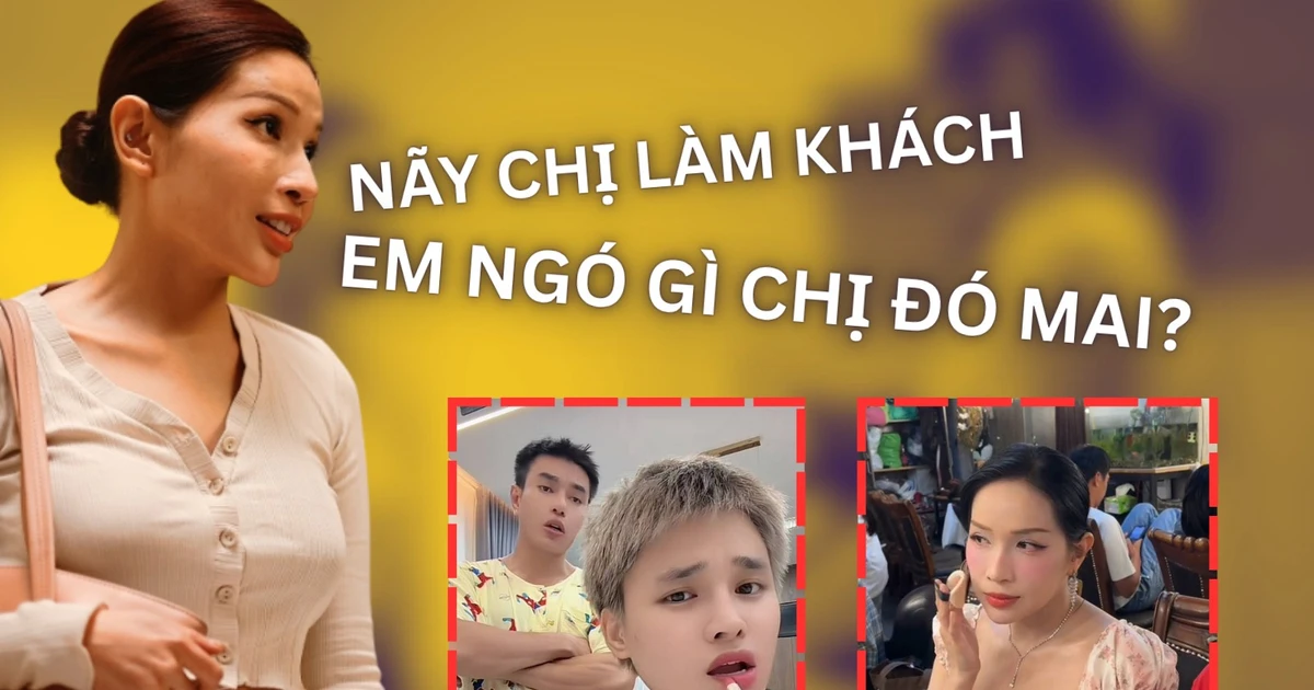 Giải mã trend "Nãy chị làm khách em ngó gì chị đó Mai", chính chủ cũng làm theo