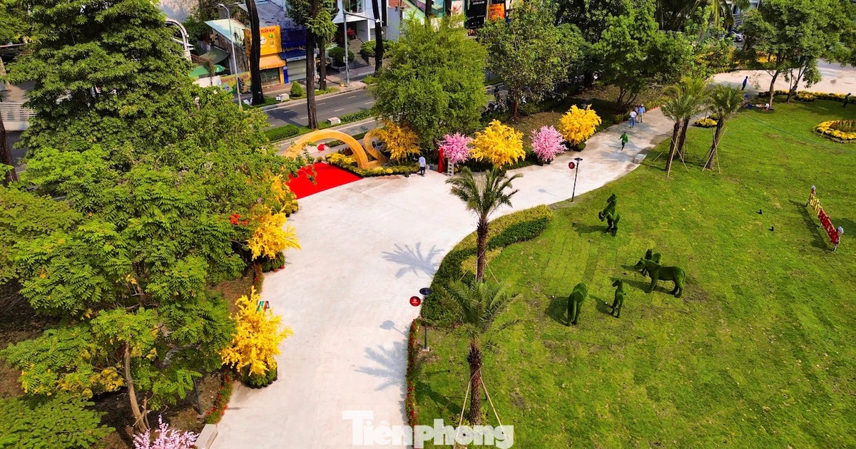 Tiến độ xây dựng 9 khu đất vàng ở TPHCM thành vườn hoa Tết Bính Ngọ 2026