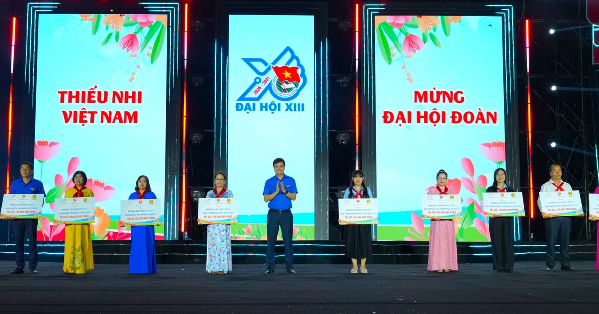 Khai mạc Festival thiếu nhi toàn quốc chào mừng Đại hội Đoàn XIII