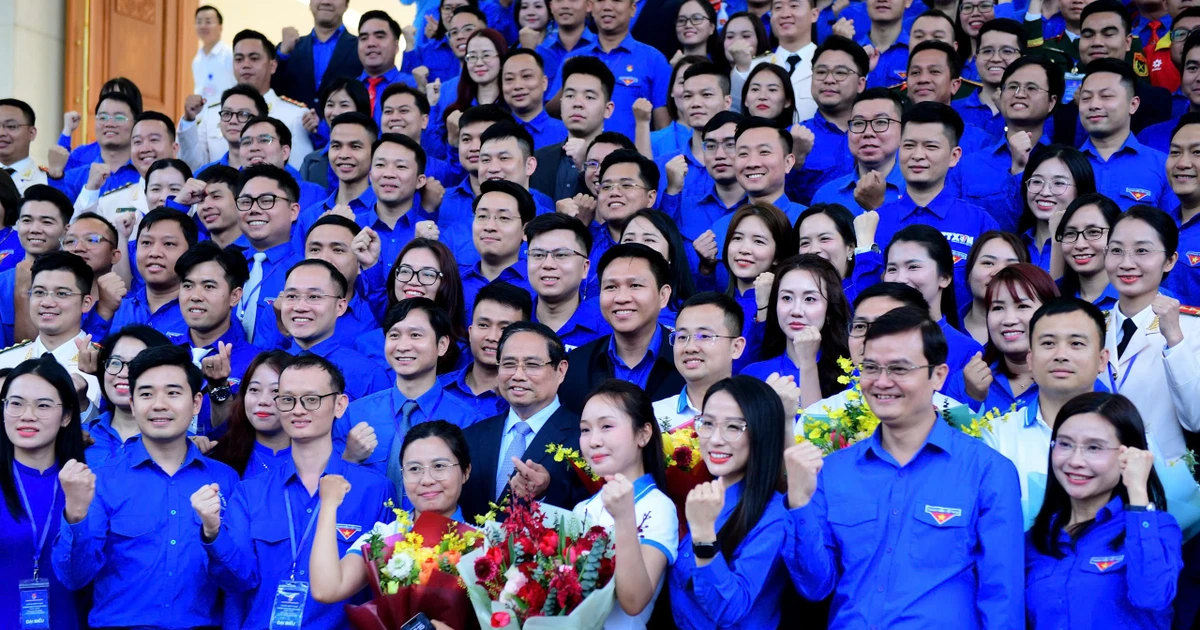 Thủ tướng Chính phủ Phạm Minh Chính nhấn mạnh nội dung ‘6 tiên phong’ của đoàn viên, thanh niên