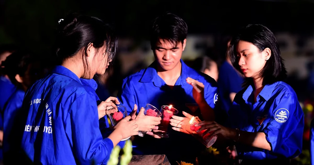 Tuổi trẻ cả nước sẽ đồng loạt thắp nến tri ân các Anh hùng liệt sĩ vào tối 26/7