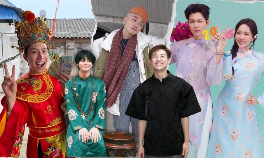 Sơn Tùng M-TP khác lạ, Anh Tú Atus mặc đẹp nhất dàn sao nam đón Tết Bính Ngọ