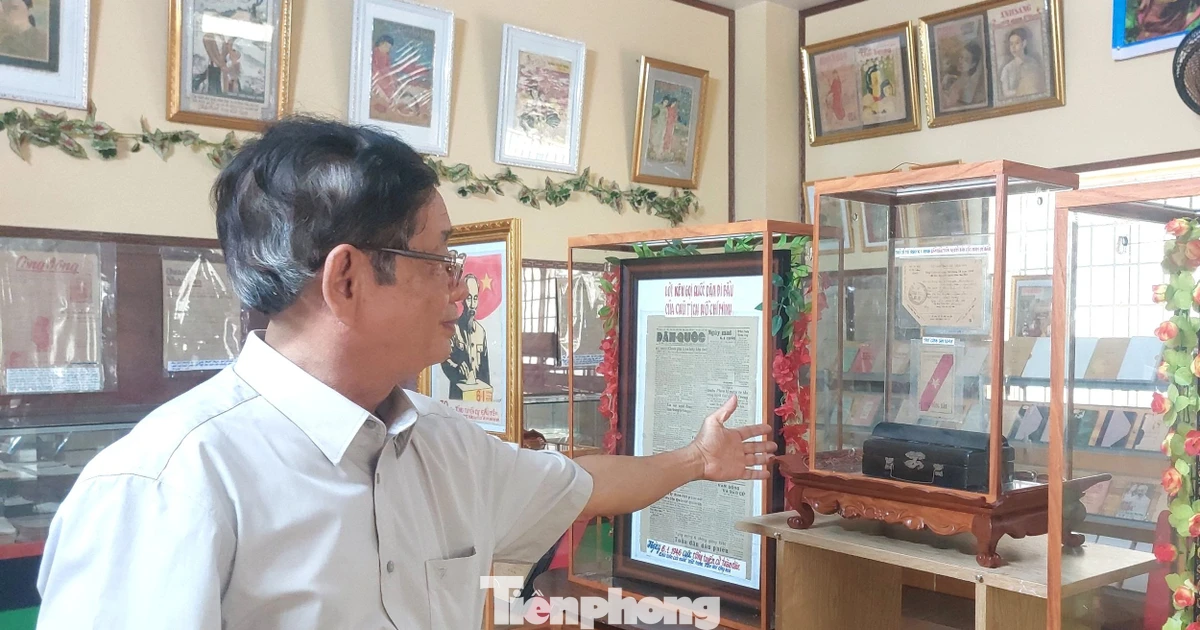 Cựu chiến binh lưu giữ kỷ vật về kỳ bầu cử Quốc hội đầu tiên của Việt Nam